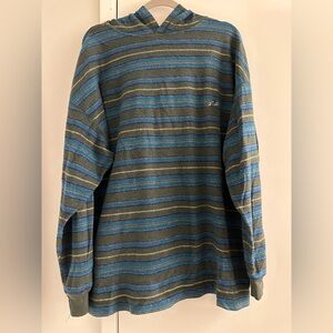 Rare 80s Vintage RUSTY Surfer Pullover  Sweatshirt Surf Hoodie Men’s Sz L